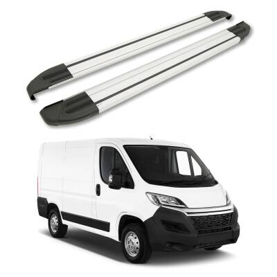 Turtle Citroen Jumper 2006-2025 / Kısa Şasi Yan Basamak Brillant Gri