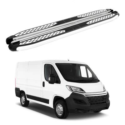 Turtle Citroen Jumper 2006-2025 / Kısa Şasi Yan Basamak Plus Gri