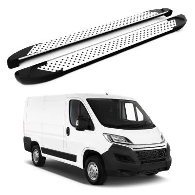 Turtle Citroen Jumper 2006-2025 / Kısa Şasi Yan Basamak Sapphire V1 Gri