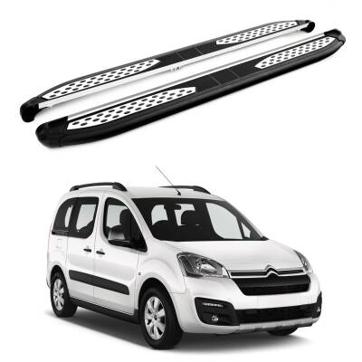 Turtle Citroen Relay 2006-2025 / Kısa Şasi Yan Basamak Plus Siyah