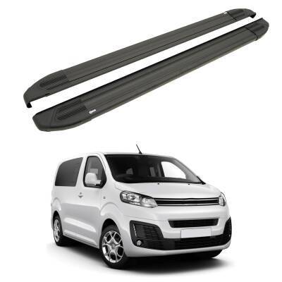 Turtle Citroen Space Tourmalineer (Mk3) 2017-2025 / Kısa Şasi Yan Basamak Brillant Siyah