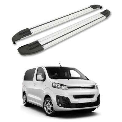 Turtle Citroen Space Tourmalineer (Mk3) 2017-2025 / Uzun Şasi Yan Basamak Brillant Gri