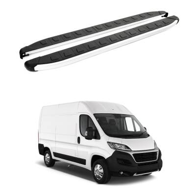 Turtle Fiat Ducato 2006-2025 / Kısa Şasi Yan Basamak Alyans Gri