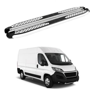 Turtle Fiat Ducato 2006-2025 / Kısa Şasi Yan Basamak Plus Gri