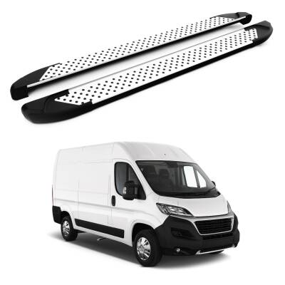Turtle Fiat Ducato 2006-2025 / Kısa Şasi Yan Basamak Sapphire V1 Gri