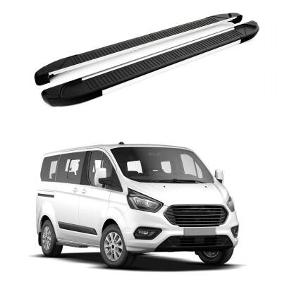 Turtle Ford Custom 2012-2023 / Uzun Şasi Yan Basamak Another Gri