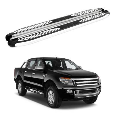 Turtle Ford Ranger (T6-P375/Px) 2011-2022 Yan Basamak Plus Gri