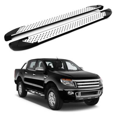 Turtle Ford Ranger (T6-P375/Px) 2011-2022 Yan Basamak Sapphire V1 Gri