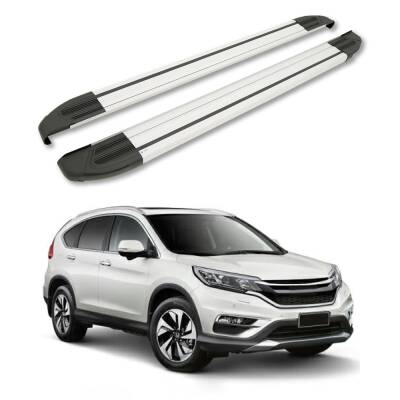 Turtle Honda Cr-V (Mk4) [Eu] 2012-2018 Yan Basamak Brillant Gri