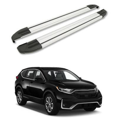 Turtle Honda Cr-V (Mk5) [Eu] 2019-2025 Yan Basamak Brillant Gri