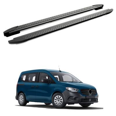 Turtle Mercedes-Benz Citan 2012-2021 / Orta Şasi Yan Basamak Era V1 Siyah