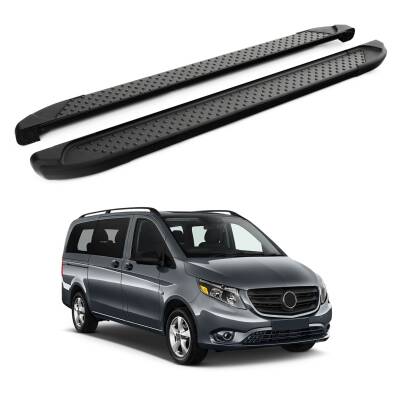 Turtle Mercedes-Benz Metris (W447) 2015-2025 / Kısa Şasi Yan Basamak Sapphire V1 Siyah