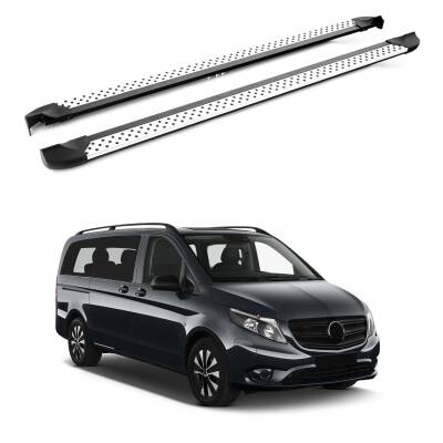 Turtle Mercedes-Benz Tourmalineer (W447) 2015-2025 / Kısa Şasi Yan Basamak Era V2 Gri