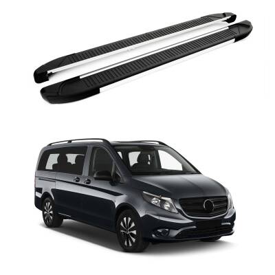 Turtle Mercedes-Benz Tourmalineer (W447) 2015-2025 / Uzun Şasi Yan Basamak Another Gri