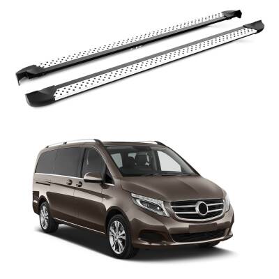 Turtle Mercedes-Benz V-Class (W447) 2015-2025 / Kısa Şasi Yan Basamak Era V2 Gri