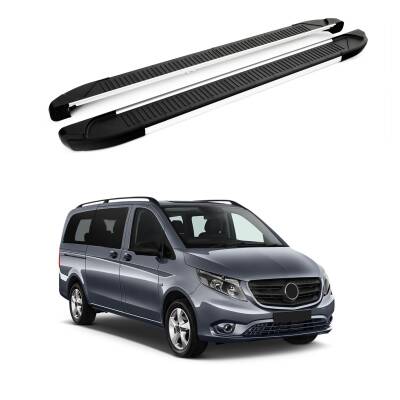 Turtle Mercedes-Benz Vito (W447) 2015-2025 / Kısa Şasi Yan Basamak Another Gri