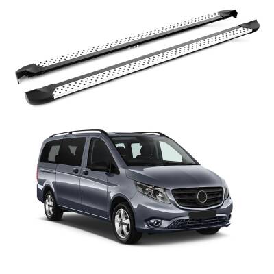 Turtle Mercedes-Benz Vito (W447) 2015-2025 / Kısa Şasi Yan Basamak Era V2 Gri