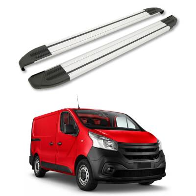 Turtle Mitsubishi Express (X82) 2020-2025 / Kısa Şasi Yan Basamak Brillant Gri