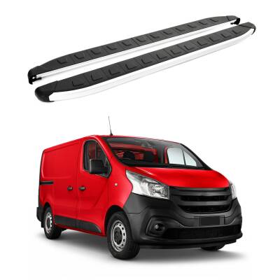 Turtle Mitsubishi Express (X82) 2020-2025 / Uzun Şasi Yan Basamak Alyans Gri