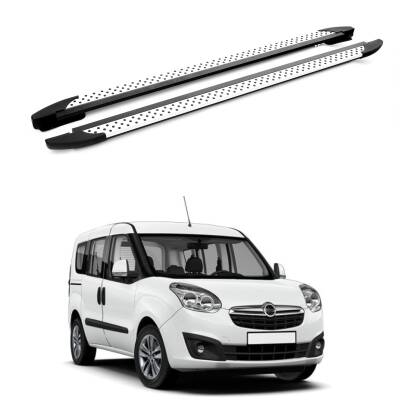 Turtle Opel Combo D 2012-2018 / Uzun Şasi Yan Basamak Era V1 Gri