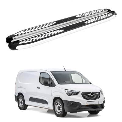 Turtle Opel Combo E 2019-2025 / Kısa Şasi Yan Basamak Plus Gri