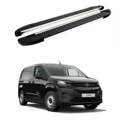 Turtle Opel Combo E 2019-2025 / Uzun Şasi Yan Basamak Another Gri