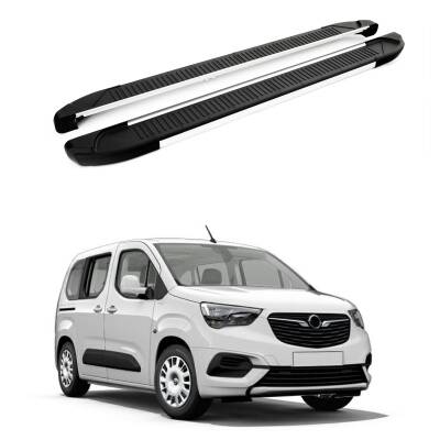 Turtle Opel Combo Life 2019-2025 / Kısa Şasi Yan Basamak Another Gri