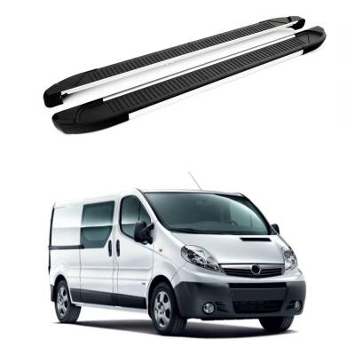 Turtle Opel Vivaro (X83) 2001-2014 / Kısa Şasi Yan Basamak Another Gri