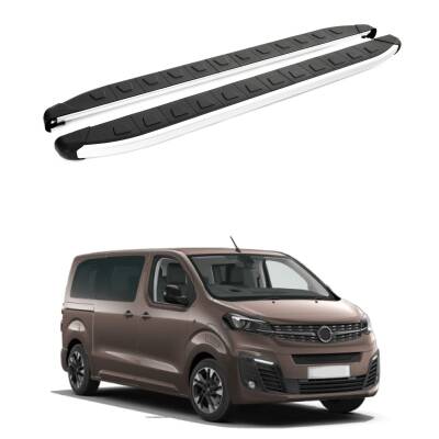 Turtle Opel Zafira Life (Mk3) 2019-2025 / Orta Şasi Yan Basamak Alyans Gri
