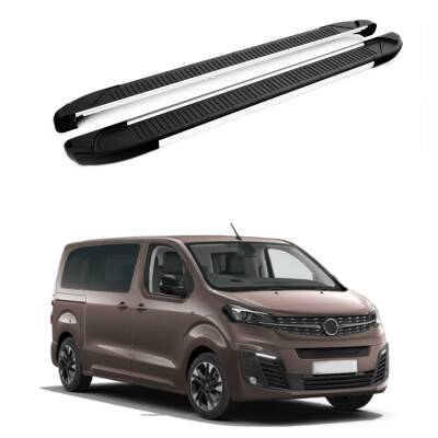 Turtle Opel Zafira Life (Mk3) 2019-2025 / Orta Şasi Yan Basamak Another Gri