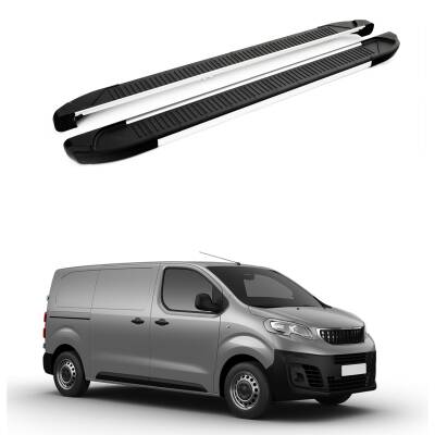 Turtle Peugeot Expert (Mk3) 2017-2025 / Orta Şasi Yan Basamak Another Gri