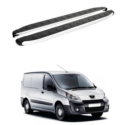 Turtle Peugeot Tepee Expert (Mk2) 2006-2016 / Kısa Şasi Yan Basamak Alyans Gri