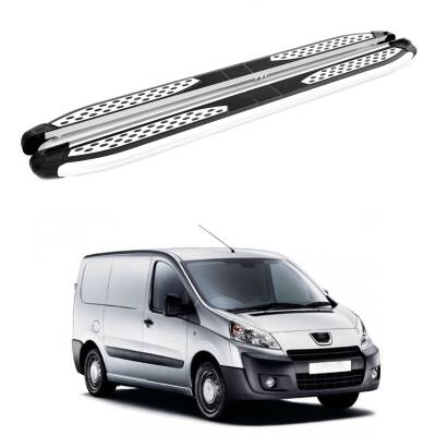 Turtle Peugeot Tepee Expert (Mk2) 2006-2016 / Kısa Şasi Yan Basamak Plus Gri