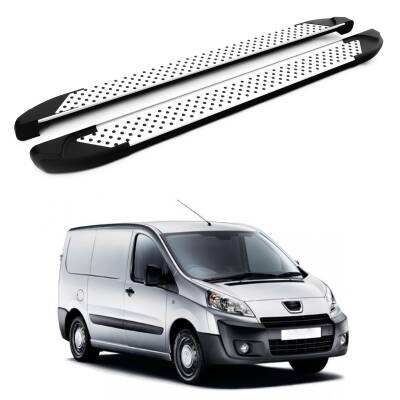 Turtle Peugeot Tepee Expert (Mk2) 2006-2016 / Kısa Şasi Yan Basamak Sapphire V1 Gri