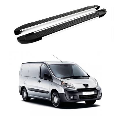 Turtle Peugeot Tepee Expert (Mk2) 2006-2016 / Uzun Şasi Yan Basamak Another Gri