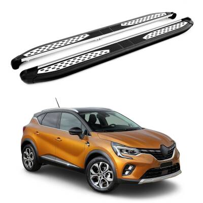 Turtle Renault Captur (Jb/Je) 2020-2023 Yan Basamak Plus Siyah