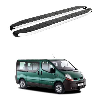 Turtle Renault Trafic (X83) 2001-2014 / Kısa Şasi Yan Basamak Alyans Gri