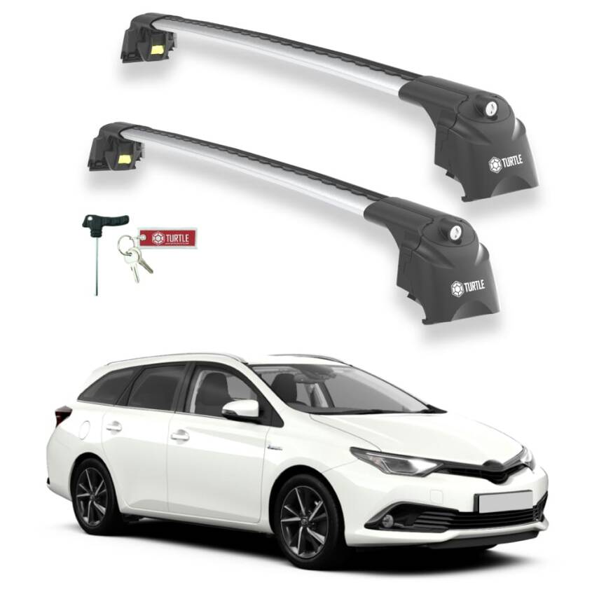 Turtle Toyota Auris Tourmalineing Sports (E180) 2012-2018 Ara Atkı Air2 Gri - 1
