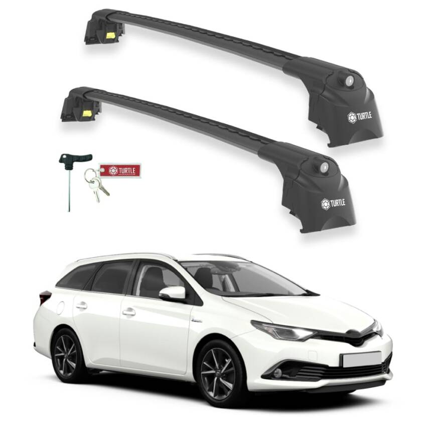 Turtle Toyota Auris Tourmalineing Sports (E180) 2012-2018 Ara Atkı Air2 Siyah - 1