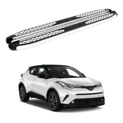 Turtle Toyota C-Hr (Ax10/Ax50) 2017-2025 Yan Basamak Plus Gri