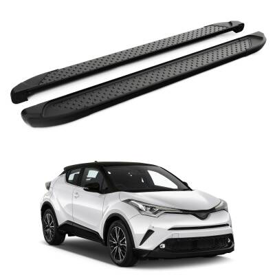 Turtle Toyota C-Hr (Ax10/Ax50) 2017-2025 Yan Basamak Sapphire V1 Siyah