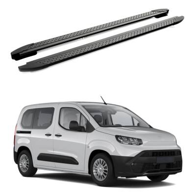 Turtle Toyota Proace City 2019-2025 / Kısa Şasi Yan Basamak Era V2 Siyah