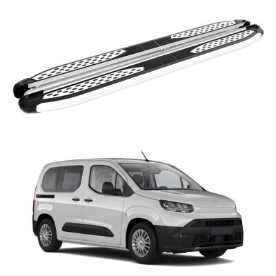 Turtle Toyota Proace City 2019-2025 / Kısa Şasi Yan Basamak Plus Gri