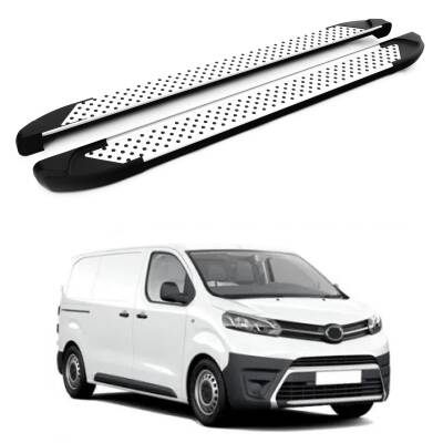 Turtle Toyota Proace (Mk2) 2013-2016 / Orta Şasi Yan Basamak Sapphire V1 Gri
