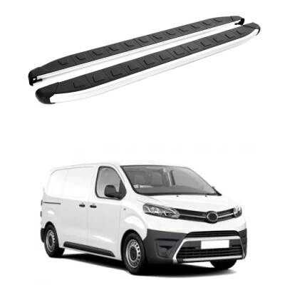 Turtle Toyota Proace (Mk2) 2013-2016 / Uzun Şasi Yan Basamak Alyans Gri