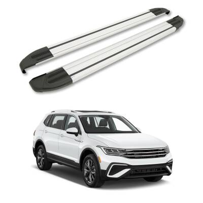 Turtle Volkswagen Tiguan (Ad/Bw) 2016-2023 Yan Basamak Brillant Gri