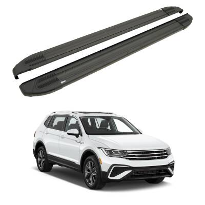 Turtle Volkswagen Tiguan (Ad/Bw) 2016-2023 Yan Basamak Brillant Siyah