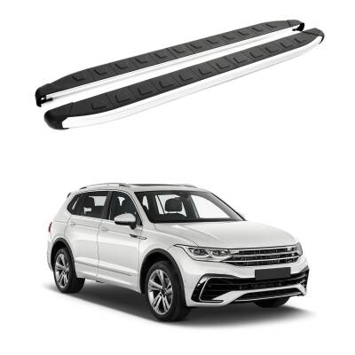 Turtle Volkswagen Tiguan Allspace (Ad/Bw) 2018-2023 Yan Basamak Alyans Gri